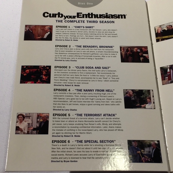 Curb Your Enthusiasm Seasons 2 & 3, 2-Disc Sets - Picture 10 of 11